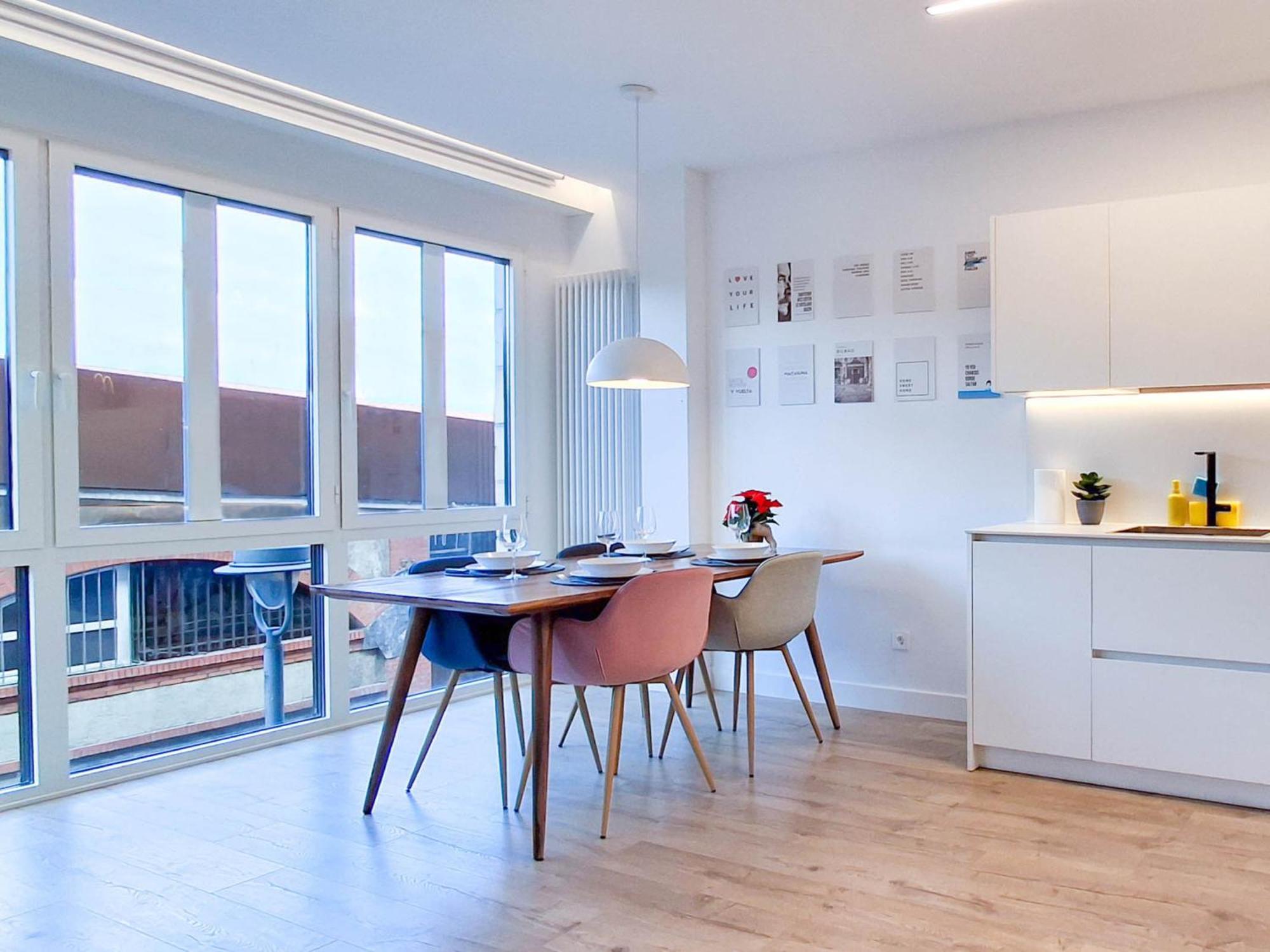 Akura Apartment, Con Aire Acondicionado Bilbao Kültér fotó