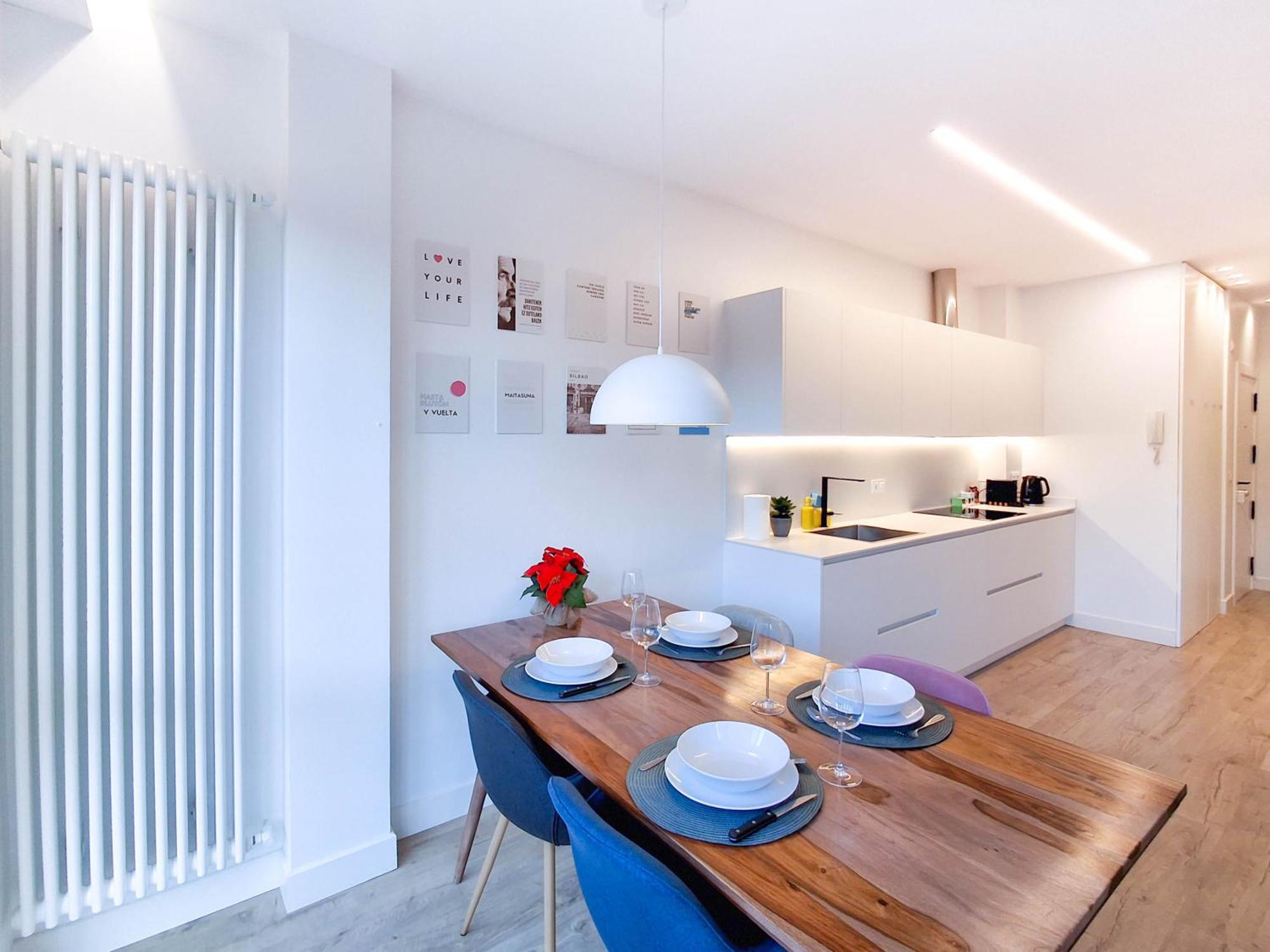 Akura Apartment, Con Aire Acondicionado Bilbao Kültér fotó